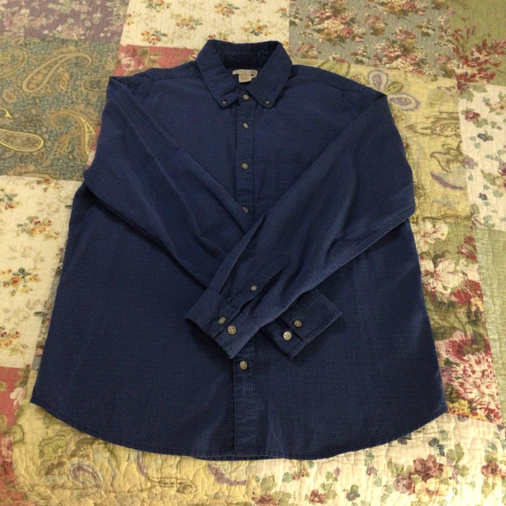 Long sleeve shirt, blue, Carbon 2 Cobalt, Mens M,